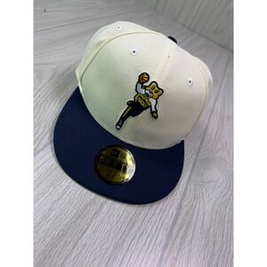 New‎ Era 59FIFTY Denver Nuggets NBA Mascot Rocky Fitted Hat Rome White 7 7/8